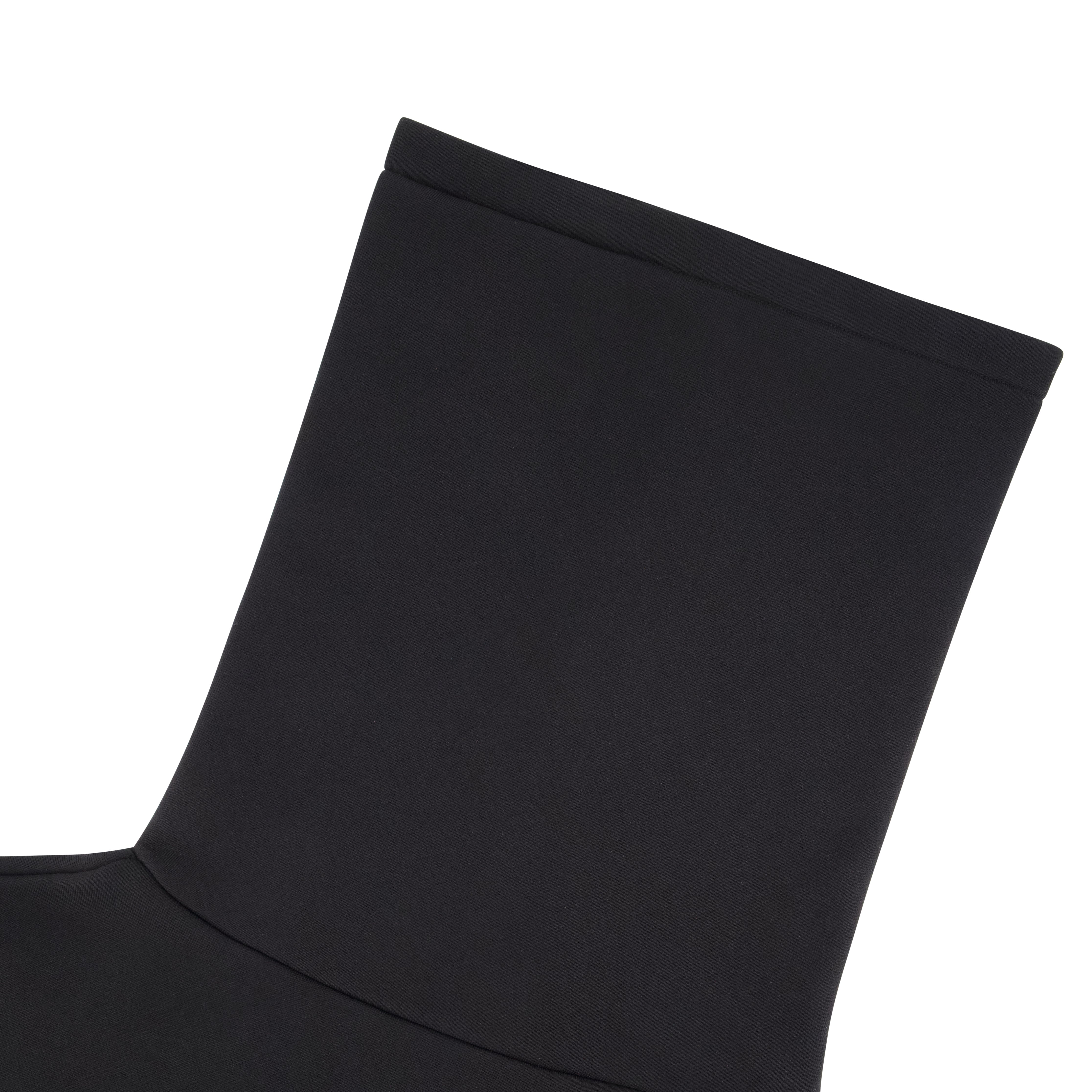 detail of Urbane Noir TWO sweatshirt – timeless minimalist design